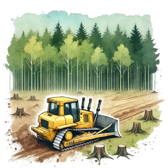 Land Clearing and Tree Service Equipment